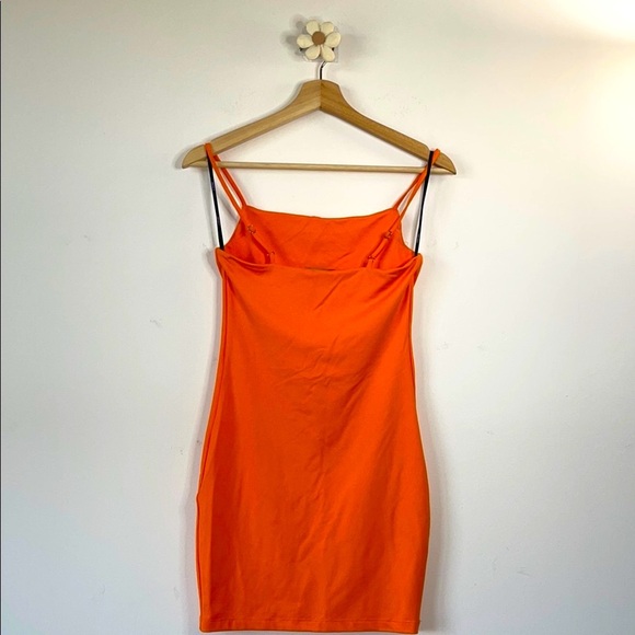 Forever 21 Orange Spaghetti Strap Mini Dress - Picture 5 of 6
